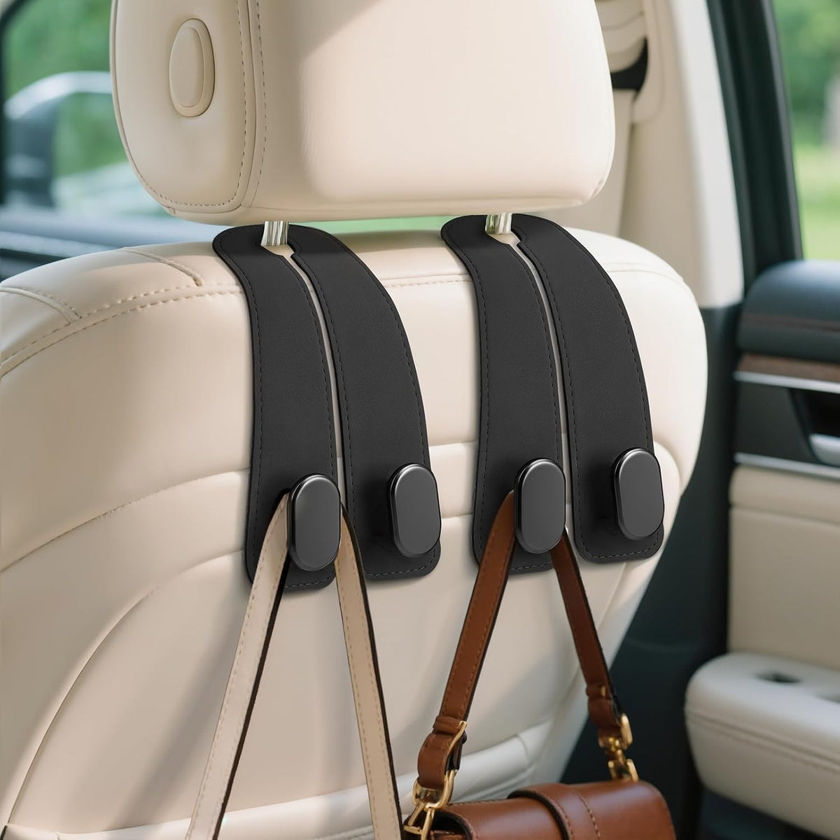 RoadReady Headrest Hooks — 4 Pack
