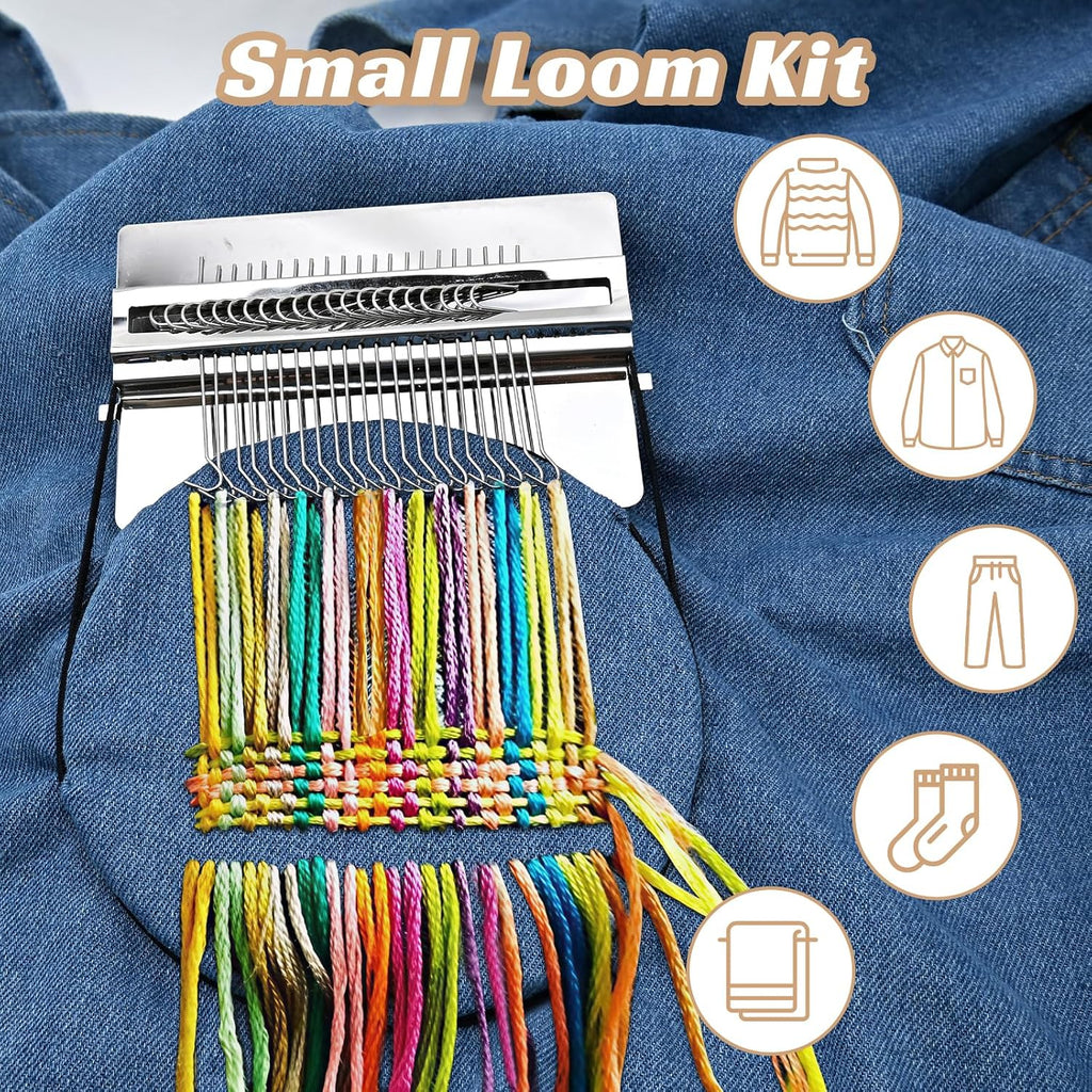 MendLab Visible Mending Loom Kit — 36 Threads
