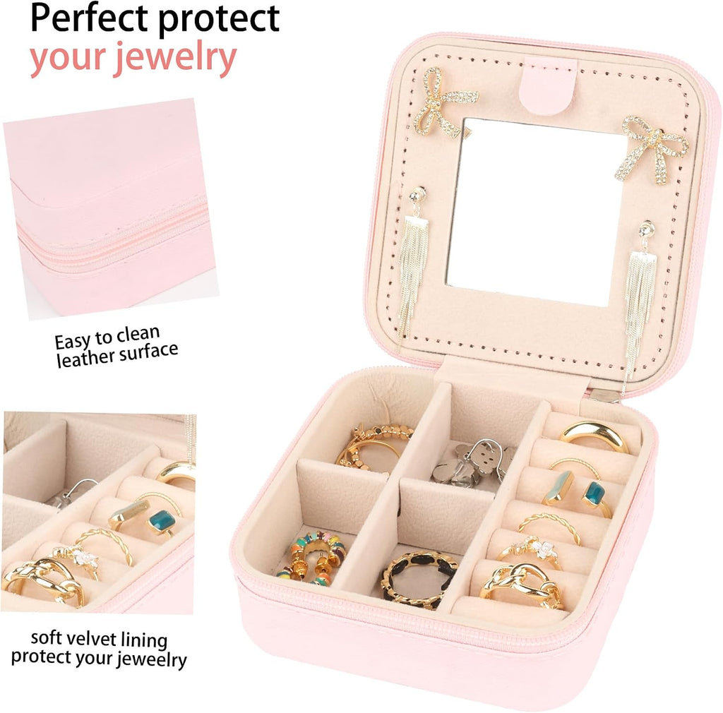 Voyage Mini Jewelry Case with Mirror