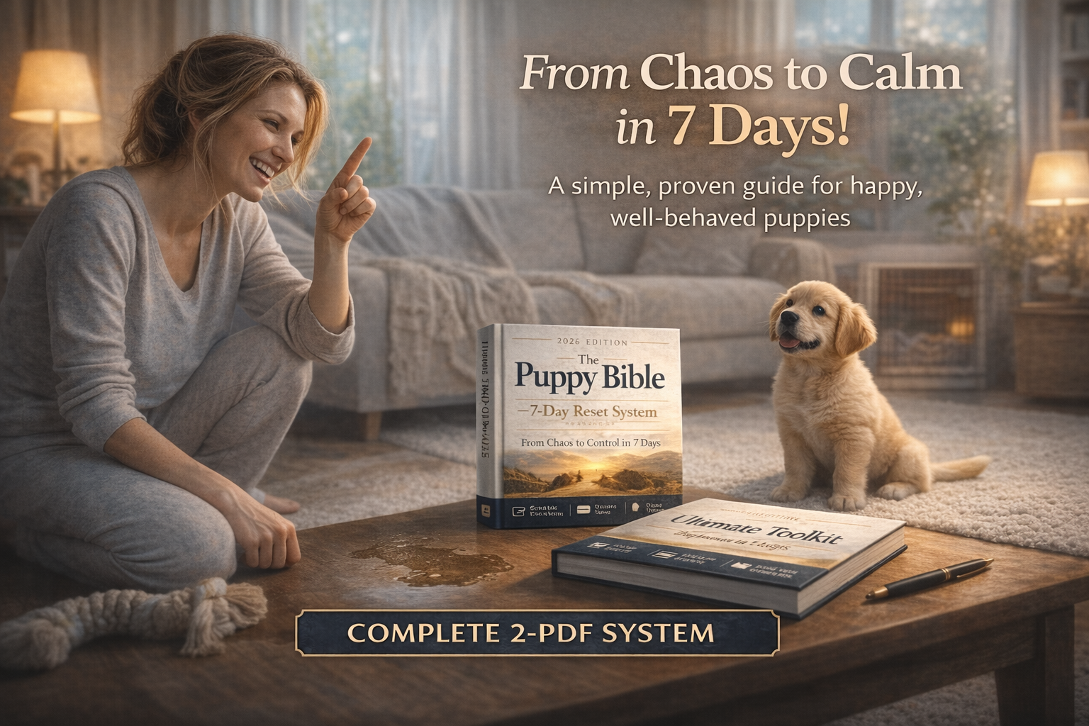 Puppy Bible: 7-Day Reset System (Guide + Printable Toolkit)