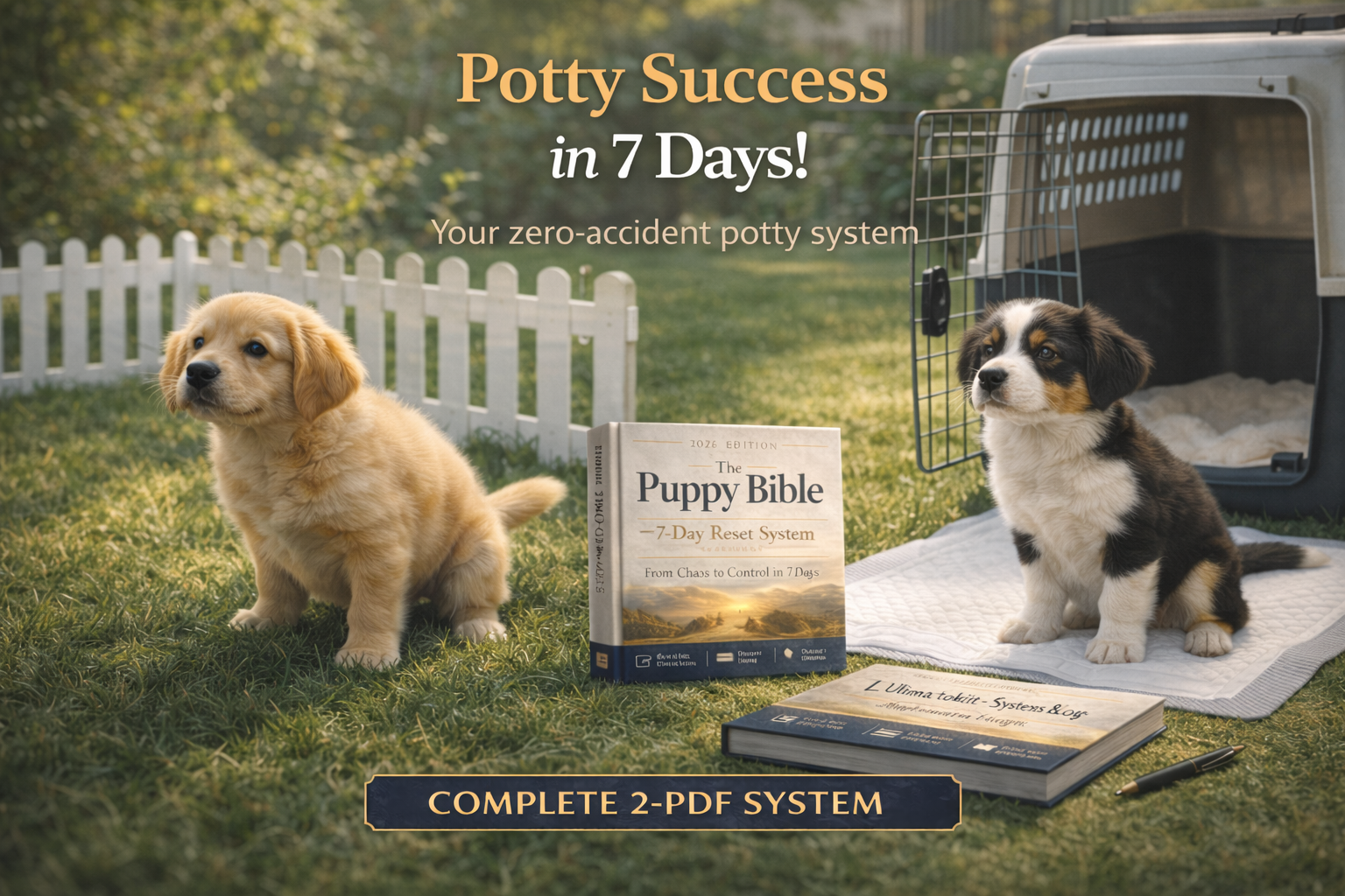 Puppy Bible: 7-Day Reset System (Guide + Printable Toolkit)