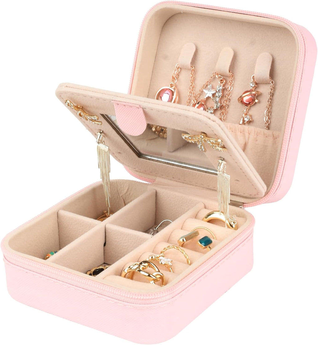 Voyage Mini Jewelry Case with Mirror