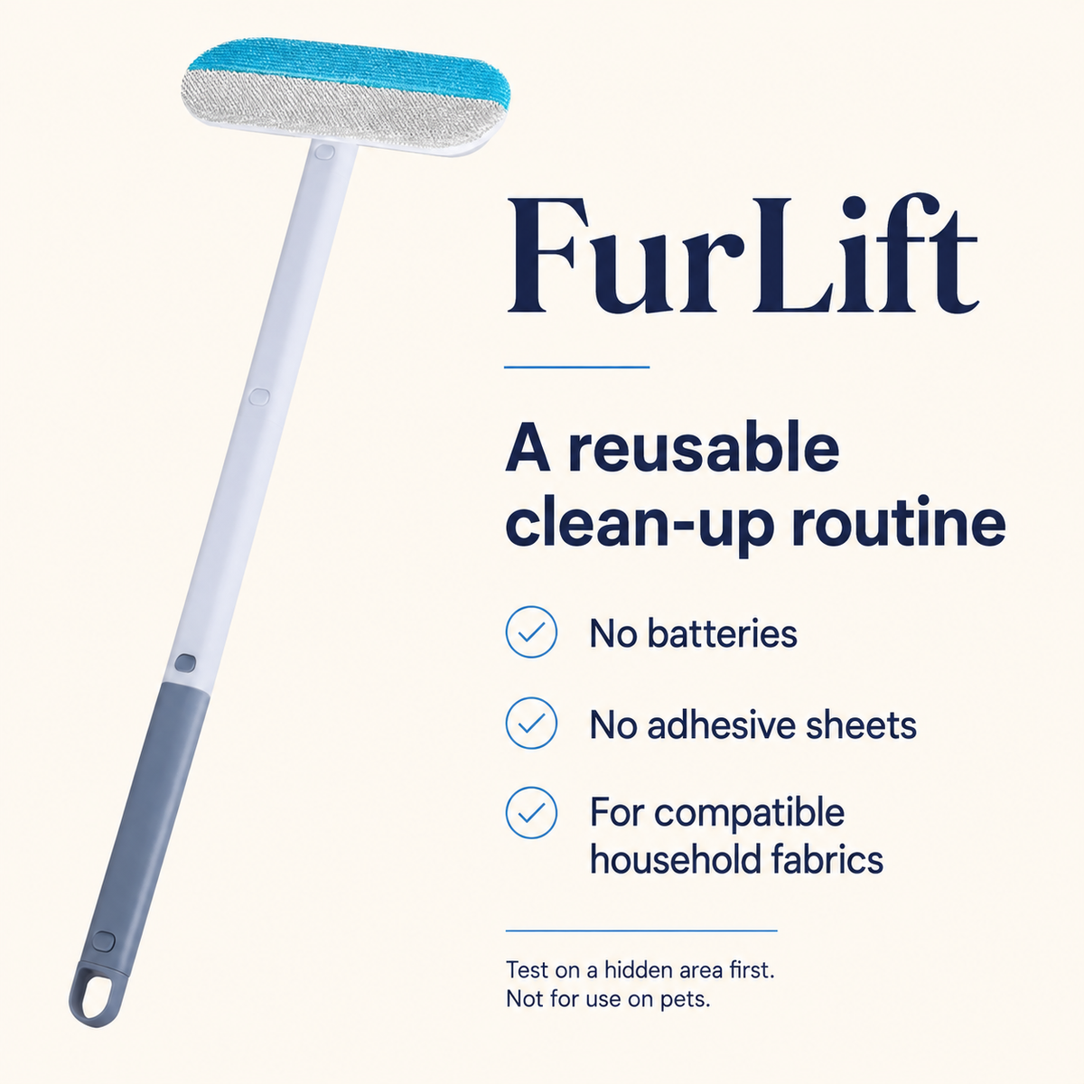 FurLift Reusable Pet Hair Brush