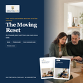The Moving Reset digital moving planner with guide, fillable toolkit, Excel tracker, and printable labels